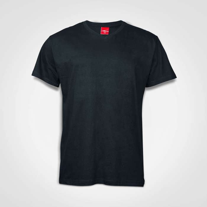 Unisex V-Neck T-Shirt - charcoal
