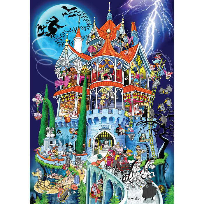 Draculas Castle (80pc Puzzle) (RGS381)