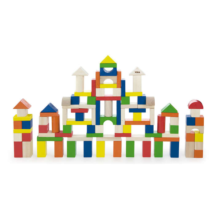 Wooden Blocks 100pc (RGS50334)