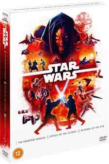 Star Wars Trilogy: The Phantom Menace/Attack Of The Clones/Revenge of The Sith (DVD)