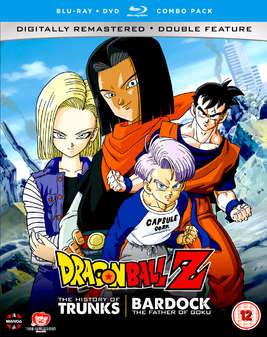 Dragon Ball Z: The History of Trunks/Bardock the Father of Goku (DVD+Blu Ray)