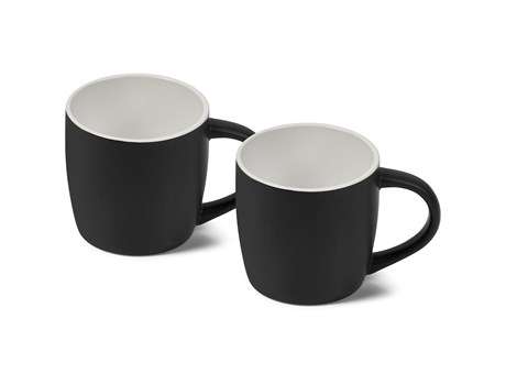 Serendipio Victoria Ceramic Mug Duo Set - black (SD-905)