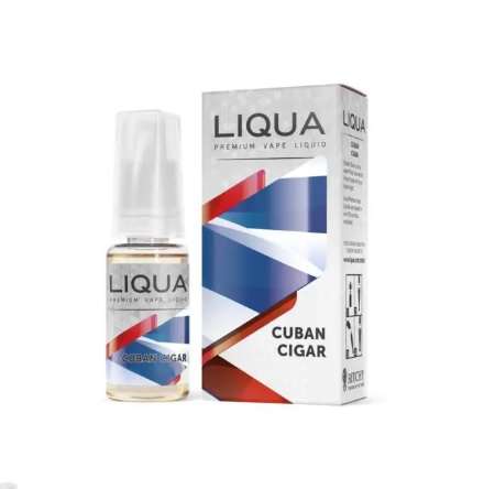 Electronic Cigarette Liquid - Liqua - Cuban Cigar 6mg