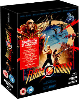 Flash Gordon (4K Ultra HD+Blu-Ray+CD) - Collectors Edition