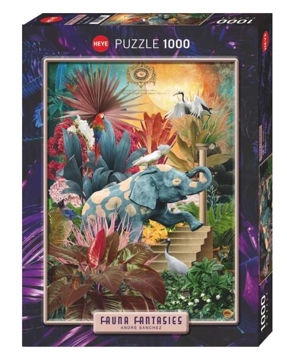 Elephantaisy (1000 Piece Puzzle)