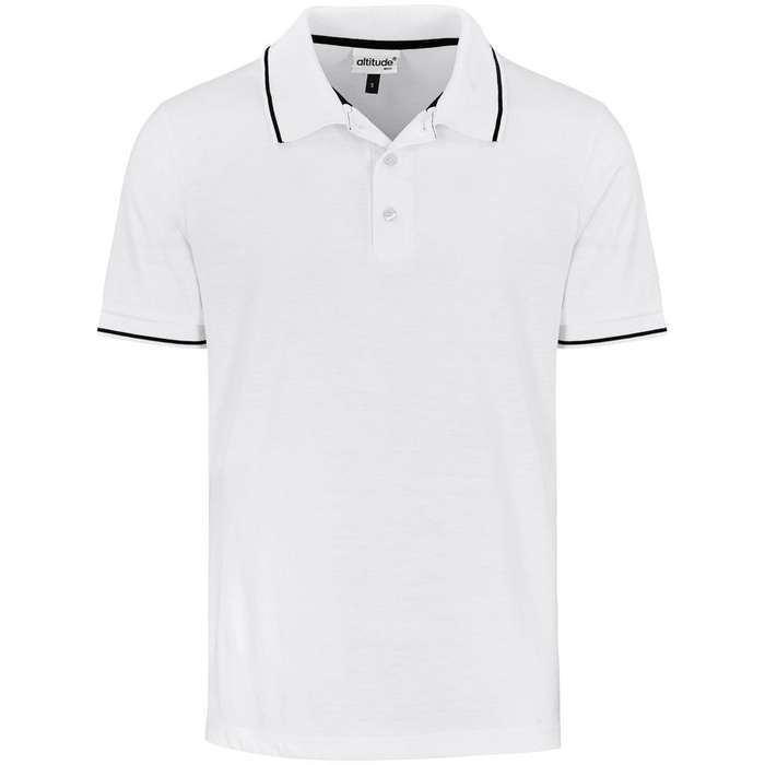 Altitude Reward Golf Shirt - Mens - white