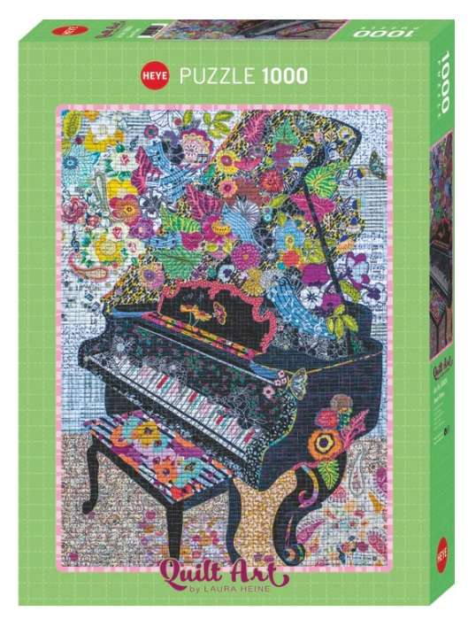 Sewn Piano (1000 Piece Puzzle)