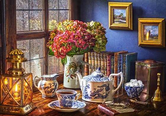 Tea Time (Still Life) (500 Piece Puzzle)