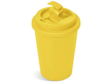 Wednesday Double-Wall Tumbler - 350ml - yellow (AL-209)