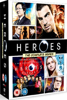 Heroes - Seasons 1-4 Complete Collection + Heroes Reborn (DVD)