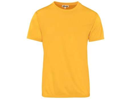 Altitude Unisex Activ T-Shirt - yellow