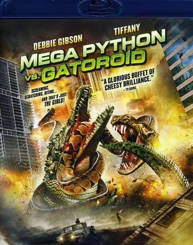 Mega Python Vs. Gatoroid (Debbie Gibson, Tiffany) (Blu Ray) - REGION A