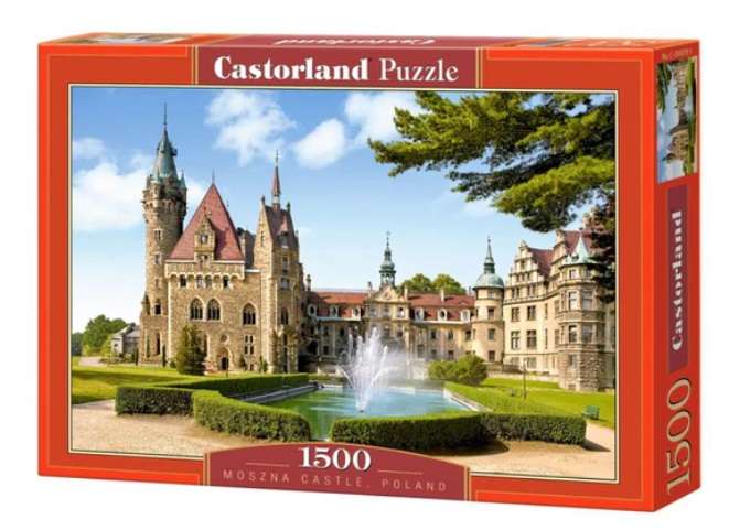 Moszna Castle Poland (1500 Piece Puzzle)