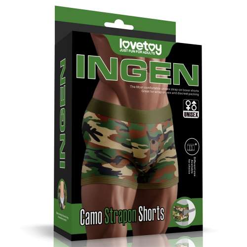 Camo Strapon Shorts (33-37 inch waist)