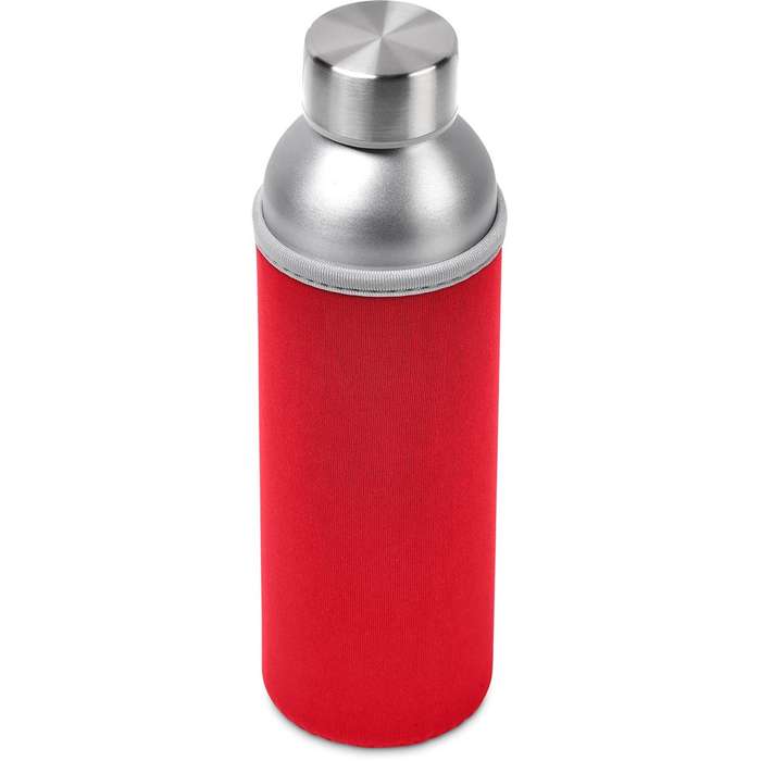 Kooshty Tosla Recycled Aluminium Water Bottle - 650ml - red (KS-23)