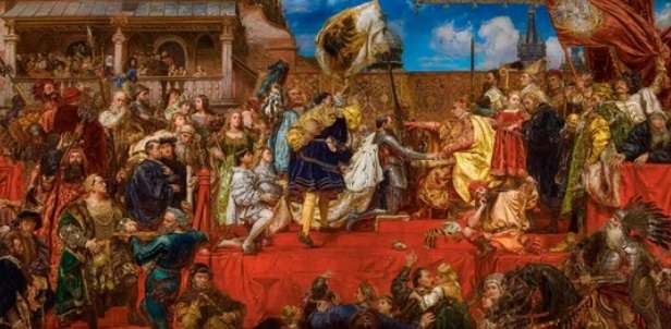 The Prussian Homage, Jan Matejko (4000 Piece Puzzle)