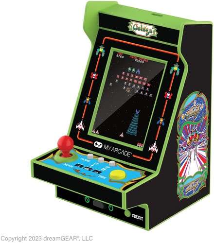 My Arcade Galaga/Galaxian Nano Player Pro Portable Retro Arcade (DGUNL-4197)