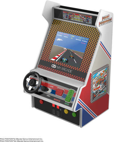 MyArcade Racing Player Pole Position Portable Retro Arcade (DGUNL-7022)