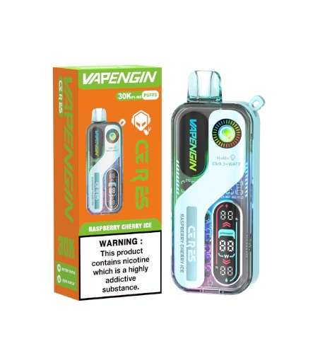 Vapengin Ceres Rechargeable Bar - 30000, 50mg - Raspeberry Cherry Ice (VPENC07)