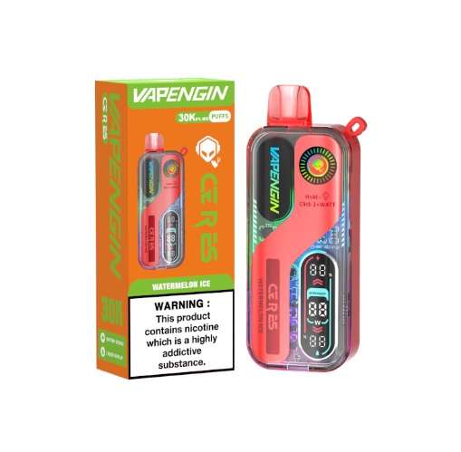 Vapengin Ceres Rechargeable Bar - 30000, 50mg - Watermelon Ice (VPENC02)