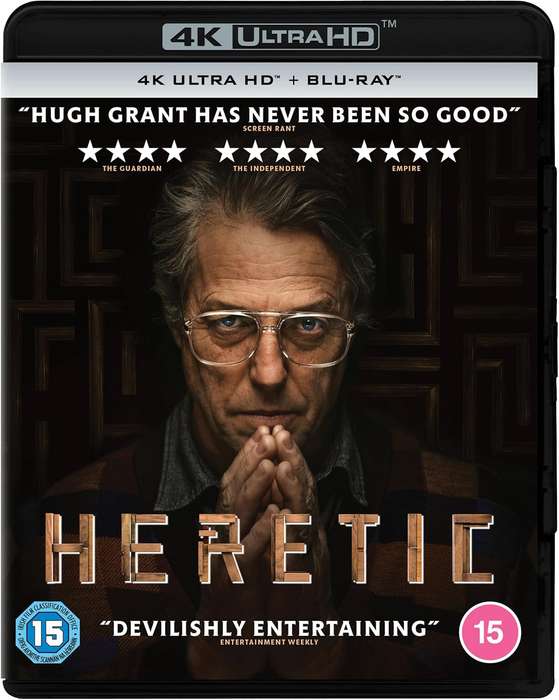 Heretic (Hugh Grant) (4K Ultra HD+Blu-Ray)