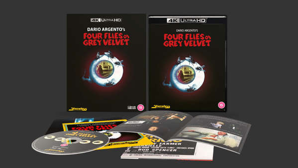 Four Flies On Grey Velvet (4K Ultra HD) - Limited Collectors Edition