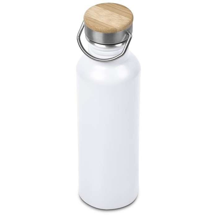 Kooshty Tugela Recycled Aluminium Water Bottle, 750ml - white  (KS-285)