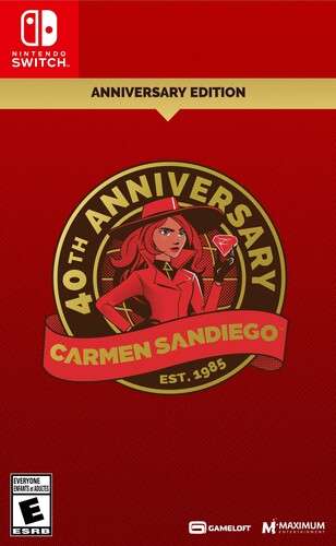 Carmen Sandiego - 40th Anniversary Edition (Nintendo Switch)
