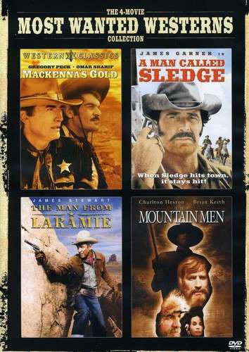 Most Wanted Westerns (4-Film Collection) (DVD) - REGION 1