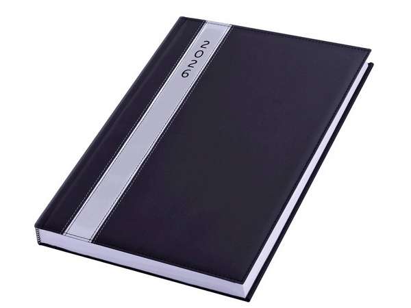 2026 Satin Diary A4 - black (ST301BA4-2026)