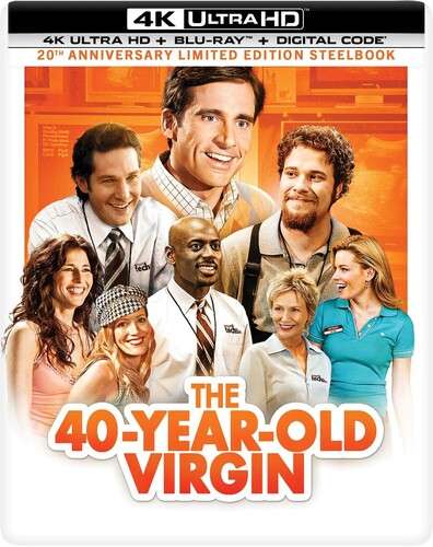 40-Year Old Virgin, The (4K Ultra HD Steelbook) - Limited Edition