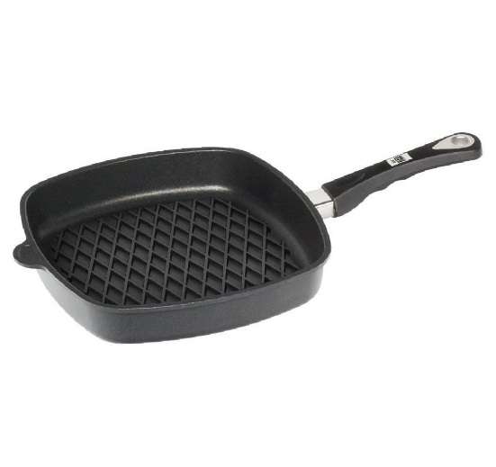 AMT Induction Square Pan BBQ Grill Surface 28cm (I-E285BBQ)