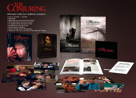 Conjuring, The (4K Ultra HD+Blu-Ray Steelbook) - Limited Collectors Edition