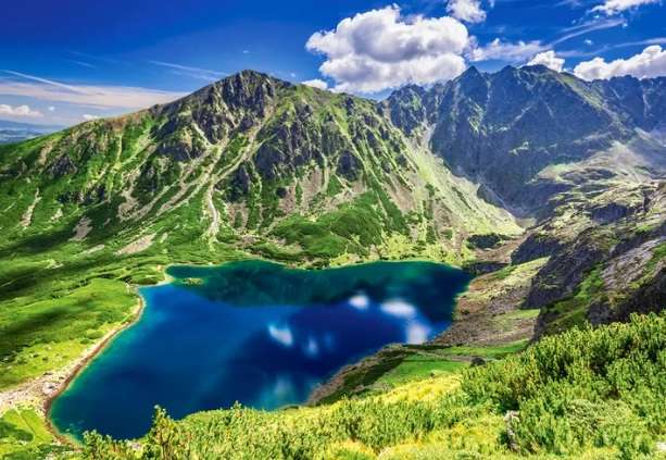 Czarny Staw Gasienicowy, Tatras, Poland (500 Piece Puzzle)