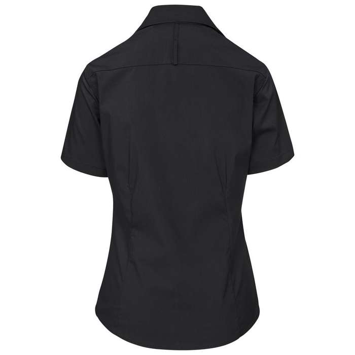 US Basic Short Sleeve Sheffield Stretch Shirt - Ladies - black (UB-193)