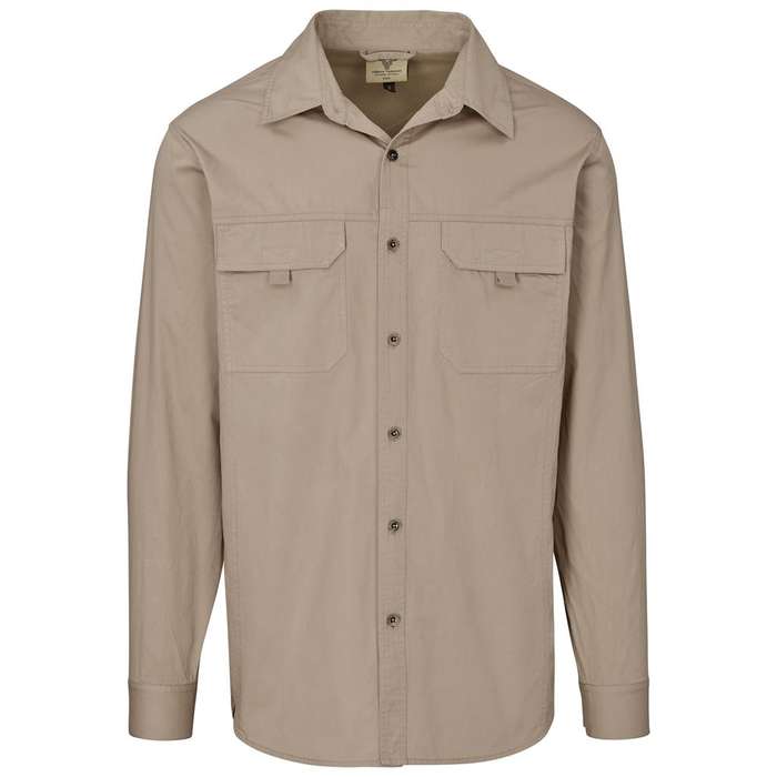 Urban Terrain Long Sleeve Mawenzi Twill Shirt - Mens - khaki (UT-203)