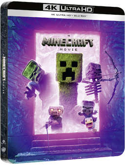 Minecraft Movie (4K Ultra HD+Blu-Ray Steelbook - Portal) - Limited Edition