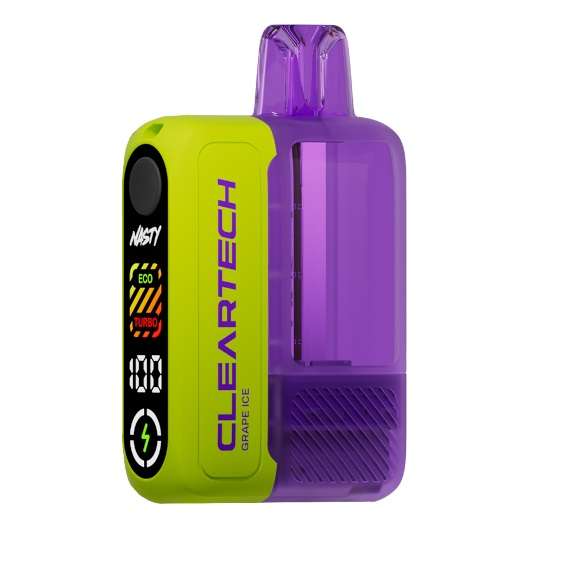 Nasty Rechargeable Bar Cleartech 38000, 50mg - Grape Ice (NSTI04)
