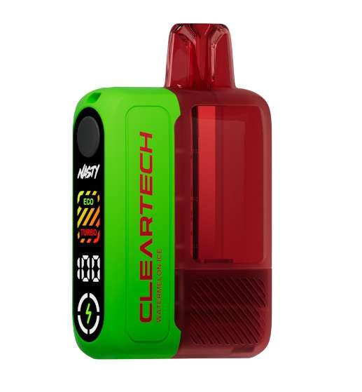 Nasty Rechargeable Bar Cleartech 38000, 50mg - Watermelon Ice (NSTI10)