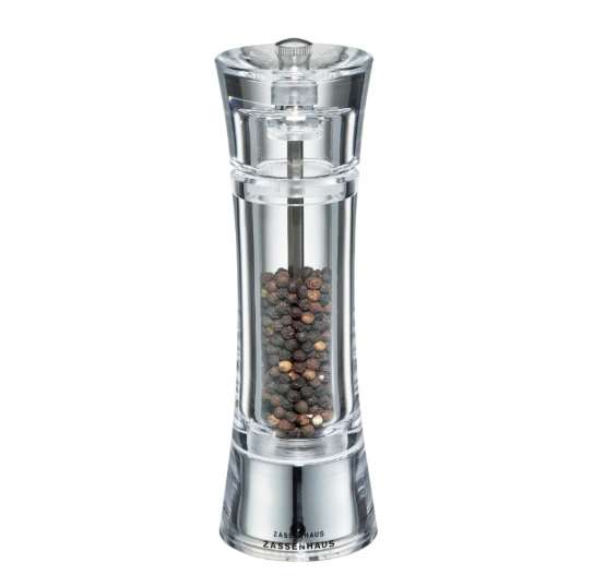 Zassenhaus Aachen Pepper Mill 18cm, Acrylic (035063)