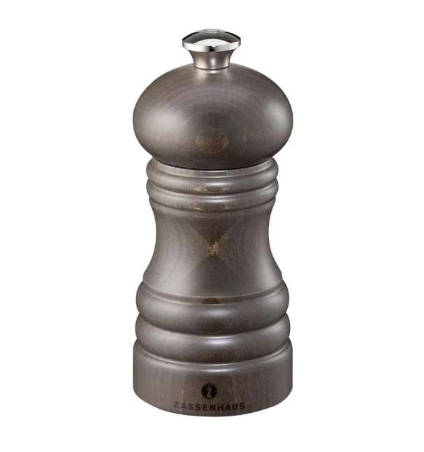 Zassenhaus Berlin Pepper Mill,12cm - Beechwood Dark Stained (020106)