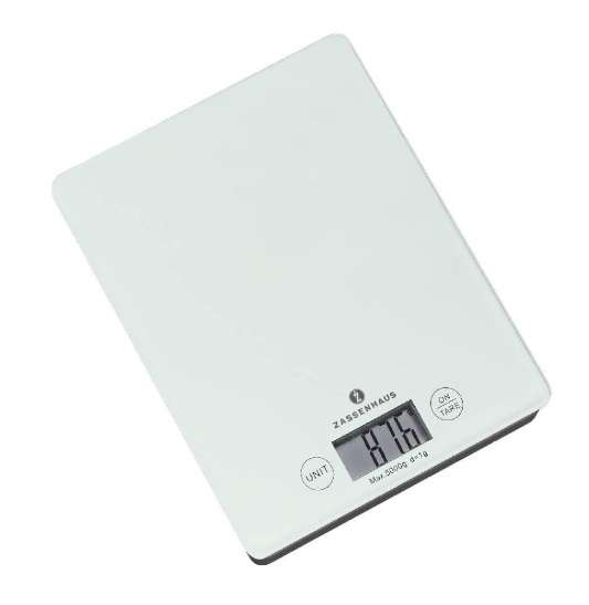 Zassenhaus Digital Kitchen Scale - White (073201)