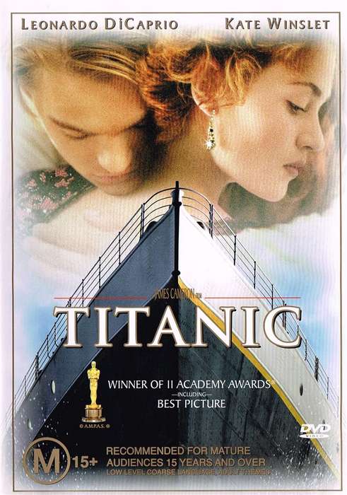 Titanic (Leonardo DiCaprio, Kate Winslet) (DVD) - used