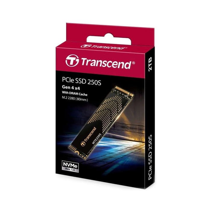 4TB Transcend TS4TMTE250S SSD M.2 2280 PCIe 4.0 NVMe Solid State Drive