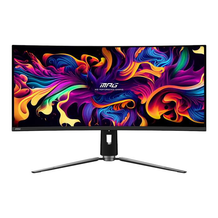34 MSI MPG 341CQPX QD-OLED UWQHD Curved Gaming Monitor