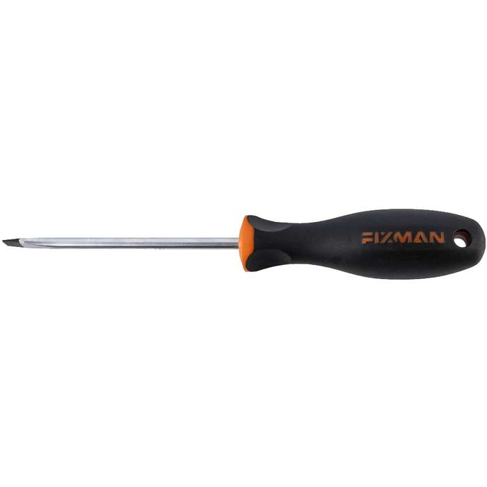Fixman S/Driver Slotted 5.5X1X100Mm Crv With Ergonomic Handle