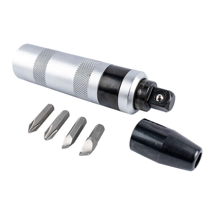 Impact Driver Set 6Pc 5/16" 4Pc Bits 1 Driver