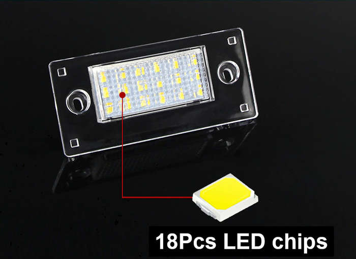 LED Rear Number Plate Light