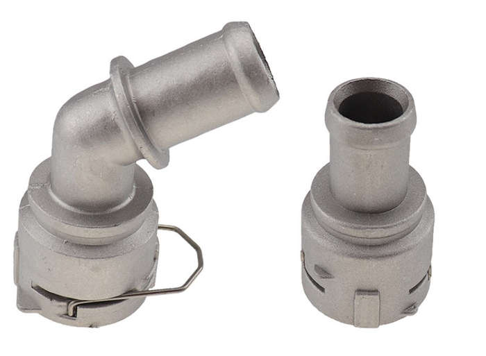 Radiator Coolant Flange Aluminum Quick Connector - AUDI VW 1.8T 20V