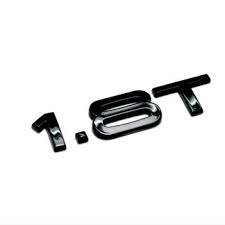 Audi / VW 1.8T Gloss Black Rear Badge